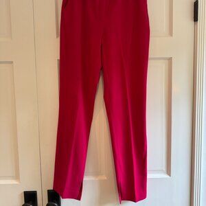 Tahari Hot Pink Slacks, Size 8